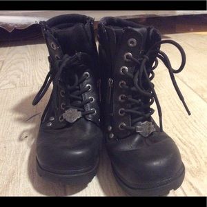 Harley Davidson Combat Boots Size 9.5 Women’s